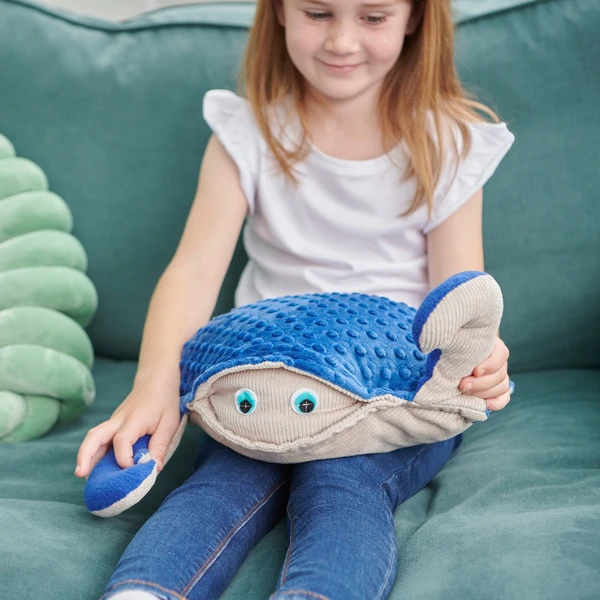 Weighted Tactile Crab Lap Pal
