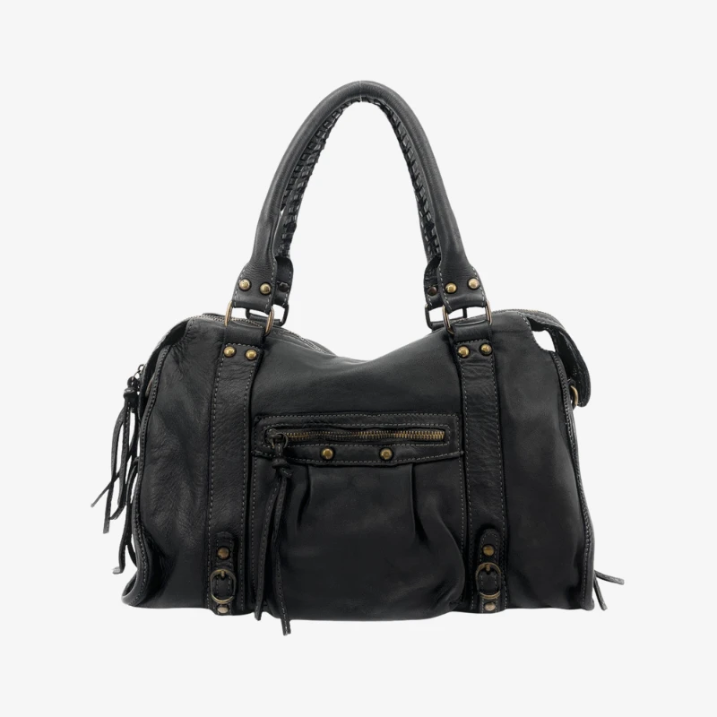 Sac à main en cuir vintage MISS STORM