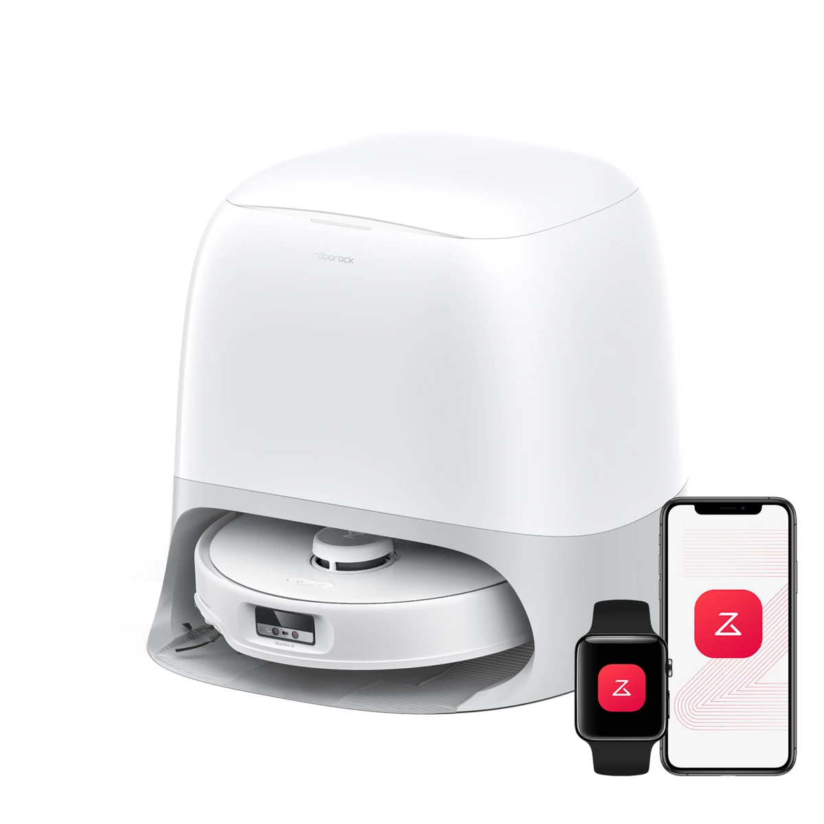 Roborock Qrevo Curv robot aspirateur laveur avec station multifonction 3.0