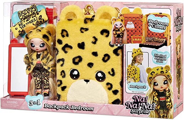Na Na Na Surprise Ensemble 3-en-1 & Chambre JENNEL Sac-à-Dos Jaguar Contient 1 poupée Mannequin édition limitée avec 1 Tenue Exclusive & +-À Collectionner, 5 Ans +, 575696EUC : Amazon.fr: Jeux et Jouets