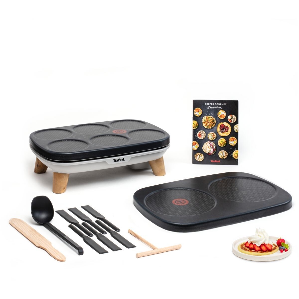 Crêpière Gourmet 2 plaques PY900D12