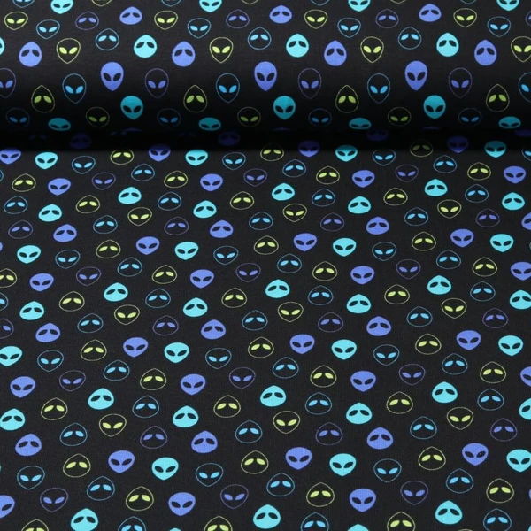 Jersey - Aliens Turquoise