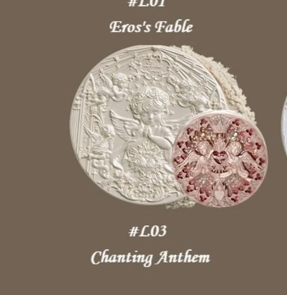 Little Angel Embossed Highlighter - chanting anthem 