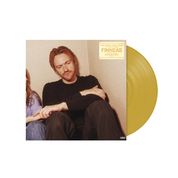 FINNEAS - For Cryin' Out Loud - Vinyle standard Gold Bio - Vinyl Collector Store