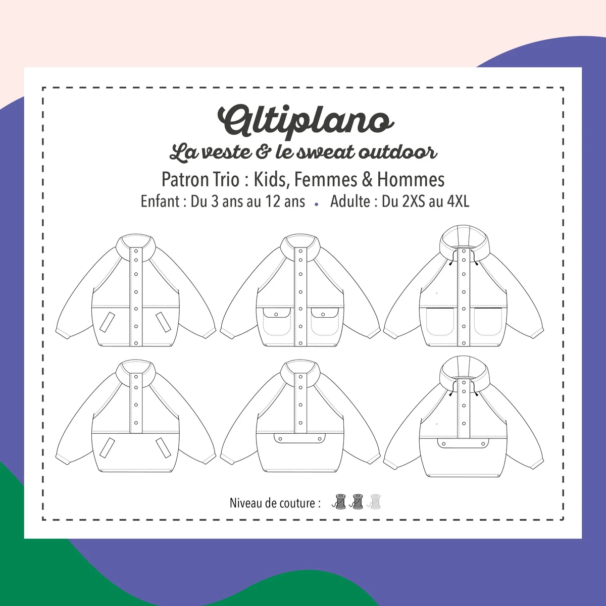 Altiplano le sweat et la veste outdoor | Adulte & Enfant