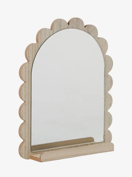 Miroir avec tablette FESTON beige - Vertbaudet