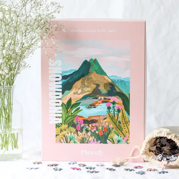 Puzzle Snowdonia - 1000 pièces - Piecely - Trevell