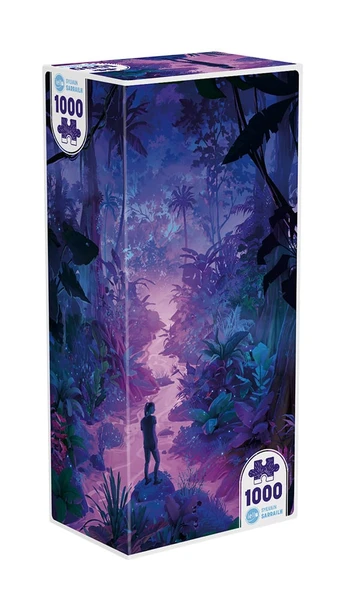 Puzzle 1000 pièces - Universe Neon Forest