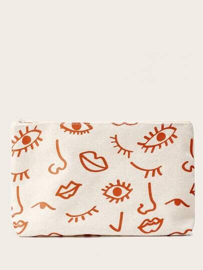 1 pièce Trousse de maquillage à dessin animé