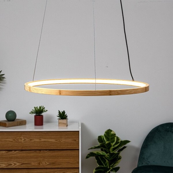 Suspension Finn LED Naturel - Luminaire - Eminza