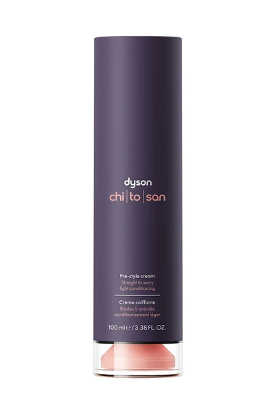 Crème coiffante légère Dyson Chitosan™ pour les cheveux raides à ondulés