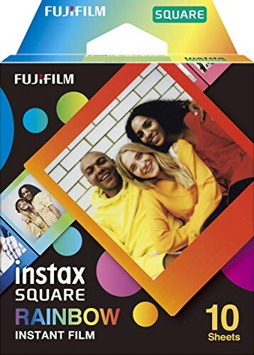 Lot de 10 Films carrés Rainbow 16671320