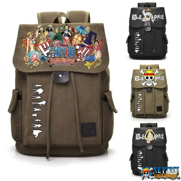 One Piece Luffy Bookbag Classic Multicolors | One Piece Universe Store