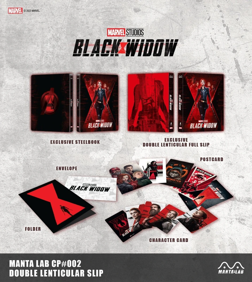 Black Widow CP Exclusive DL #002  ( steelbook )