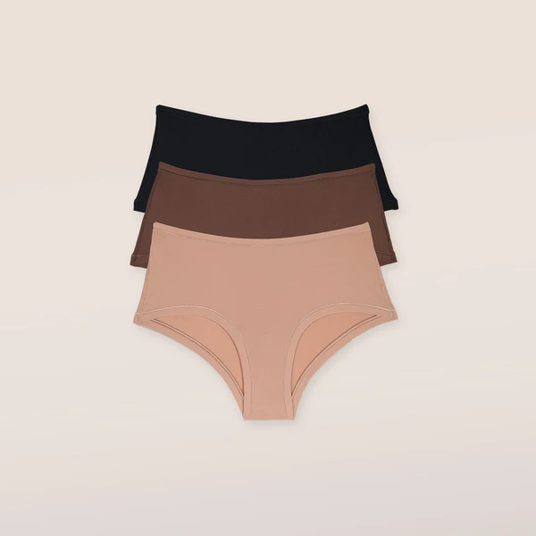 Nude Shorty (Pack de 3) - Multiple