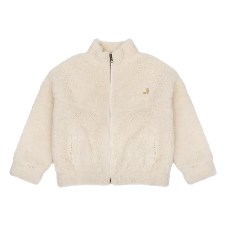 Veste Tommy Façon Fourrure | Ecru