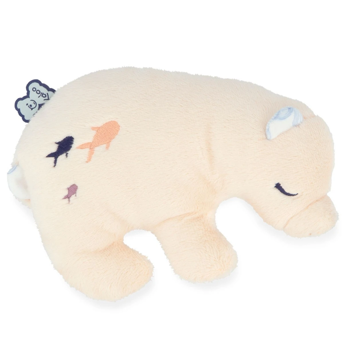 Peluche bouillotte bien-être Ours Petit calme (15 cm)