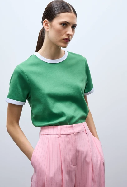 T-shirt à manches courtes en coton BIO GOTS
