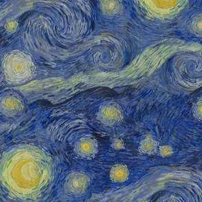 starry, starry night sky - original Fabric | Spoonflower