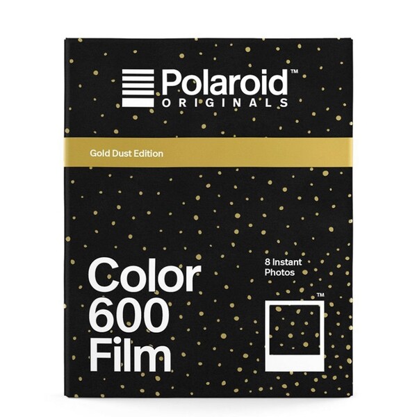 Polaroid 600 Color Instant Film - Édition Poussière d’Or