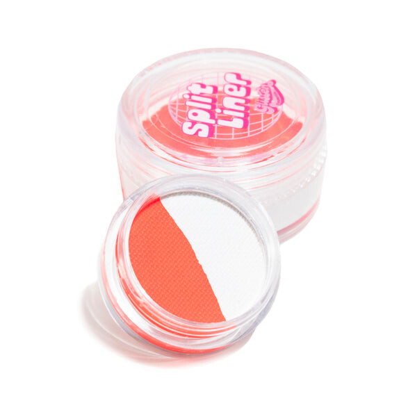 Peachy Cream (UV Orange & White) Split Liner - Eyeliner