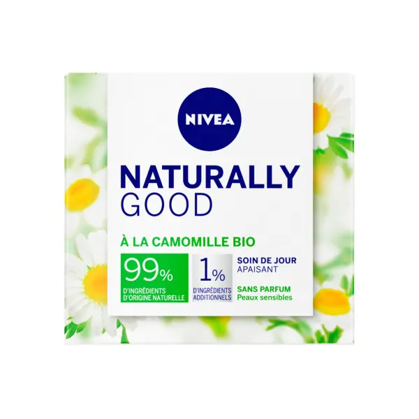 Crème visage hydratante Bio peaux sensibles à la camomille