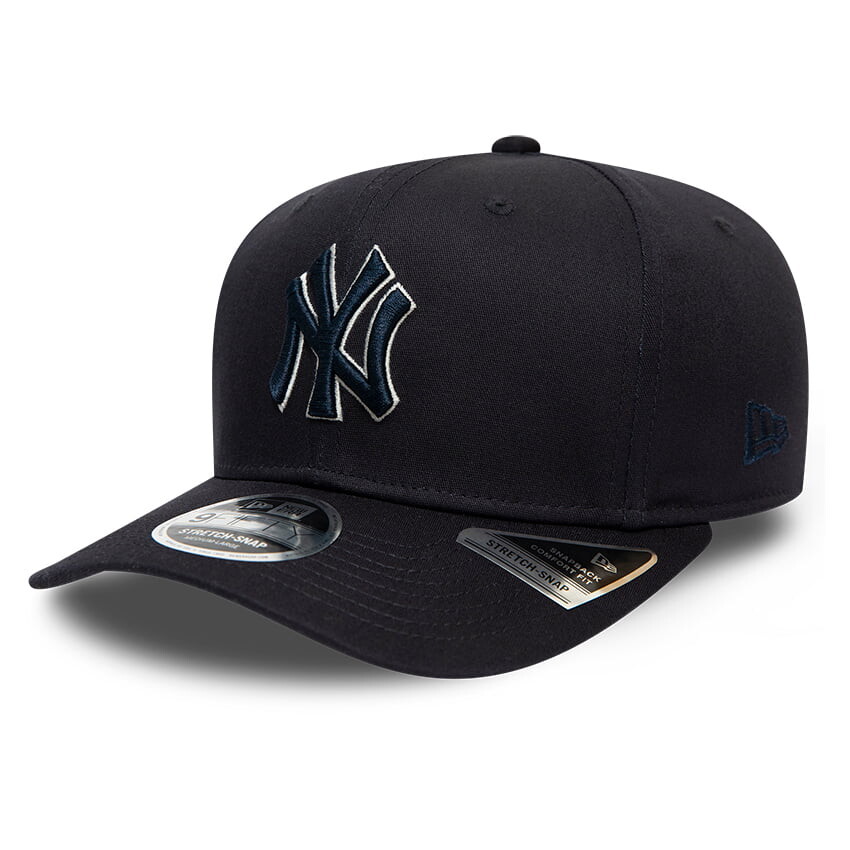 Casquette 9FIFTY MLB Outline Stretch New York Yankees bleu marine NEW ERA