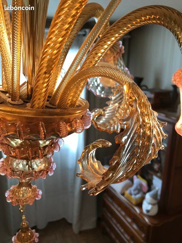 Lustre vintage murano