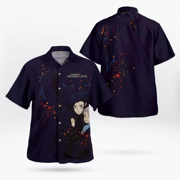 Howl's Moving Castle Howl and Sophie Hawaiian Shirt