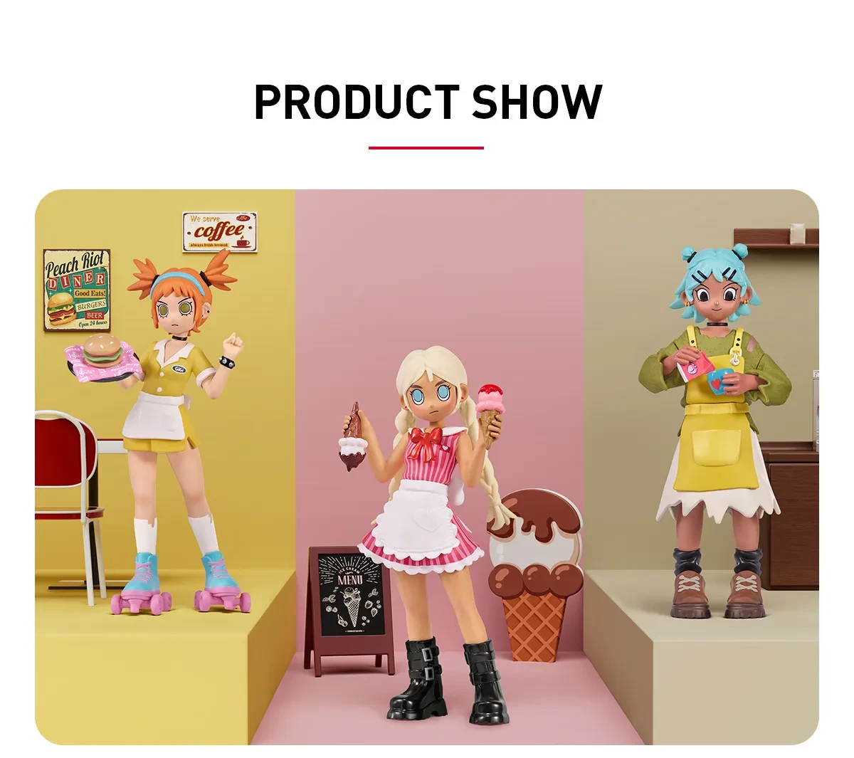 Peach Riot Rush Hour Series blind box popmart