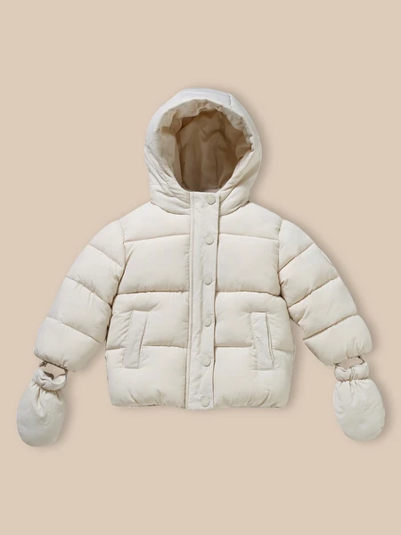 Doudoune chaude doublée polaire Bébé