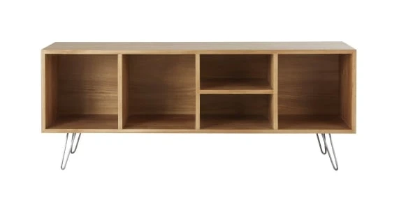 Etagère pieds en métal gris | Maisons du Monde