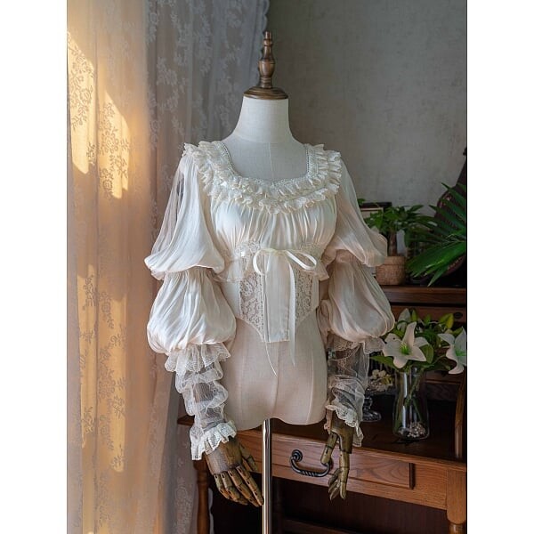 Chemise façon corset 