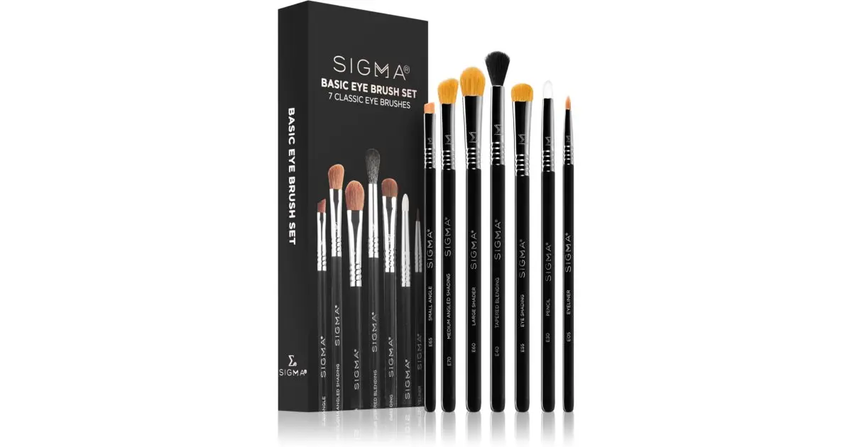 Sigma Beauty Brush Set Basic Eye