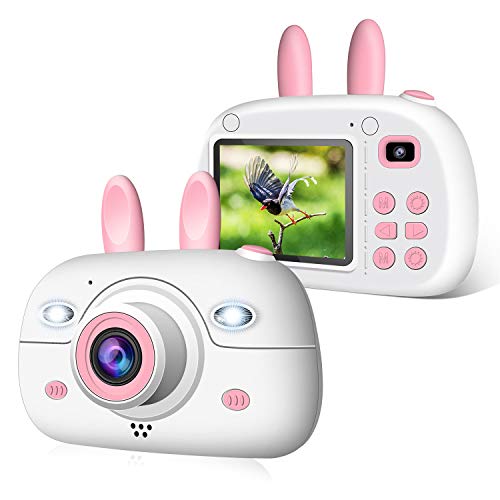 Wohome Appareil Photo Numérique Enfant 1080P – Caméra Vidéo Avec 15 Filtres Et Accessoires (neuf