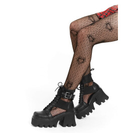 BUSY CHUNKY PLATFORM ANKLE BOOTS