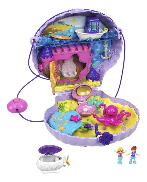 Polly Pocket La sacoche coquillage magique