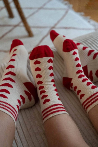 CHAUSSETTE AMOUR DE MA VIE MATCHY MATCHY
