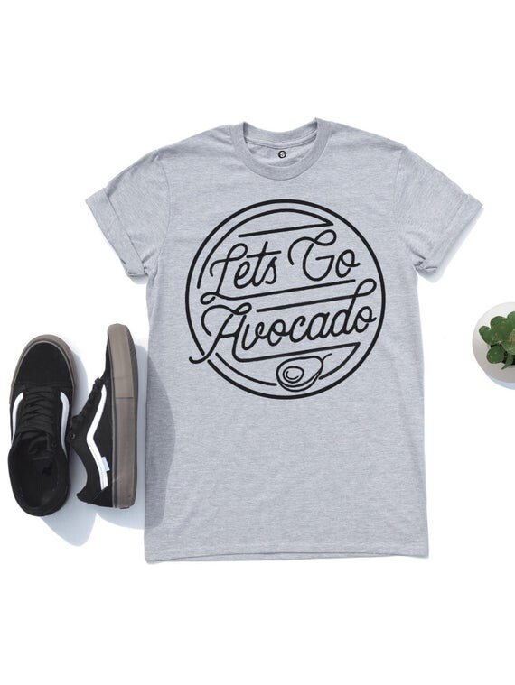 Avocat T-shirt Homme Avocat Chemise Graphic Tee Womens Avocado Shirt Cadeau pour son t-shirt Avocado Tee Shirt Avocats Unique Gift T-shirts