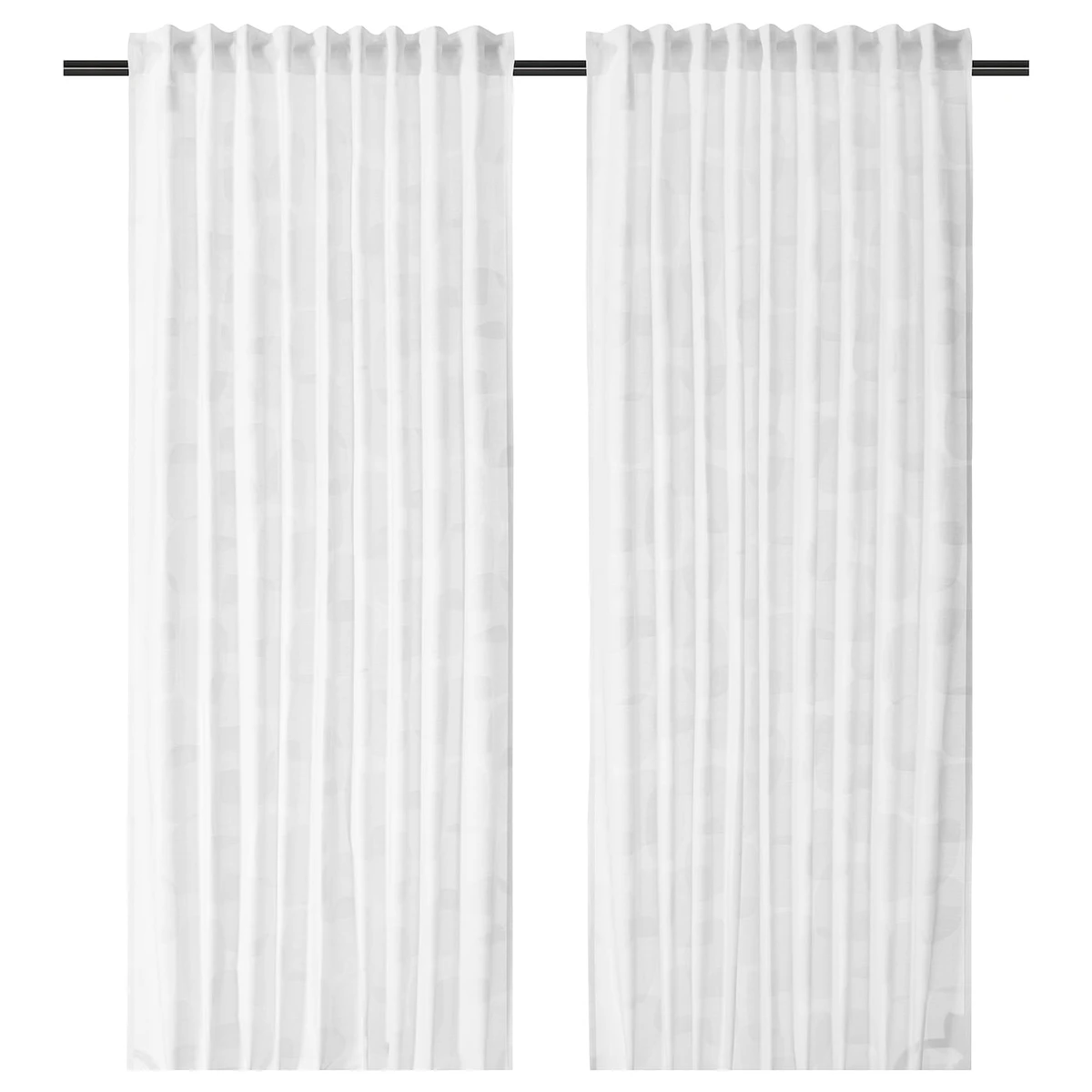 APELSTÄVMAL Rideaux, 2 pièces - blanc 145x250 cm