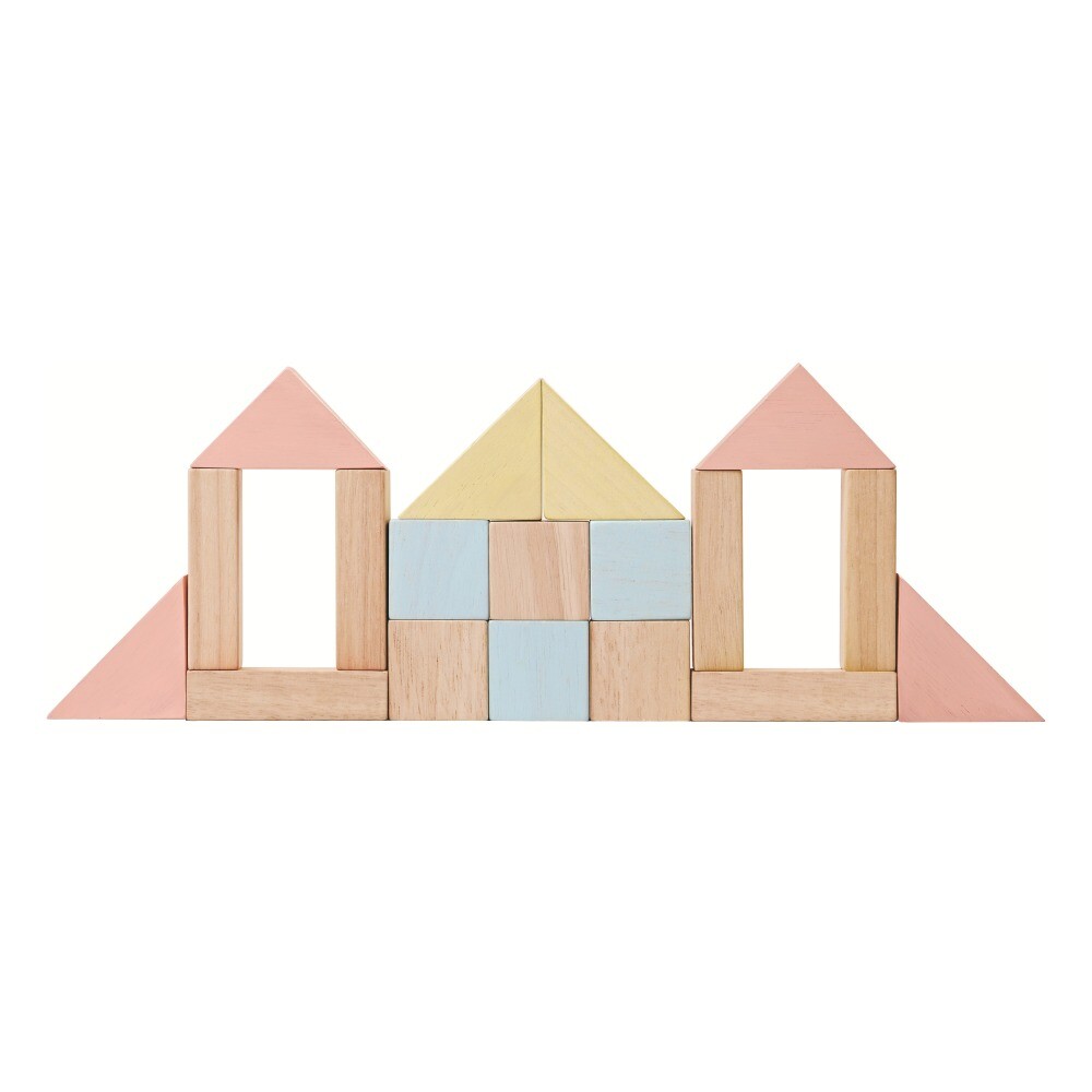 Blocs de construction pastel Plan Toys Jouet et Loisir Enfant