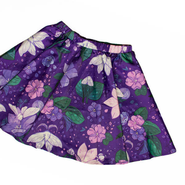 Twilight Moths Mini Skirt