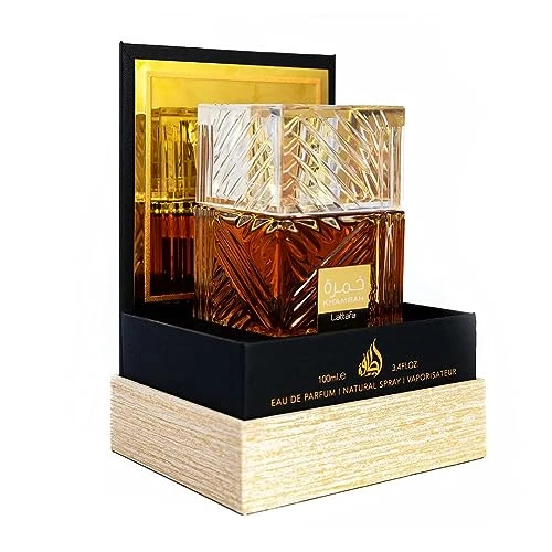 Khamrah Eau de Parfum Lattafa Parfums Unisexe 100 ml Vanille Doux Chaud Épicé Boisé Vanille