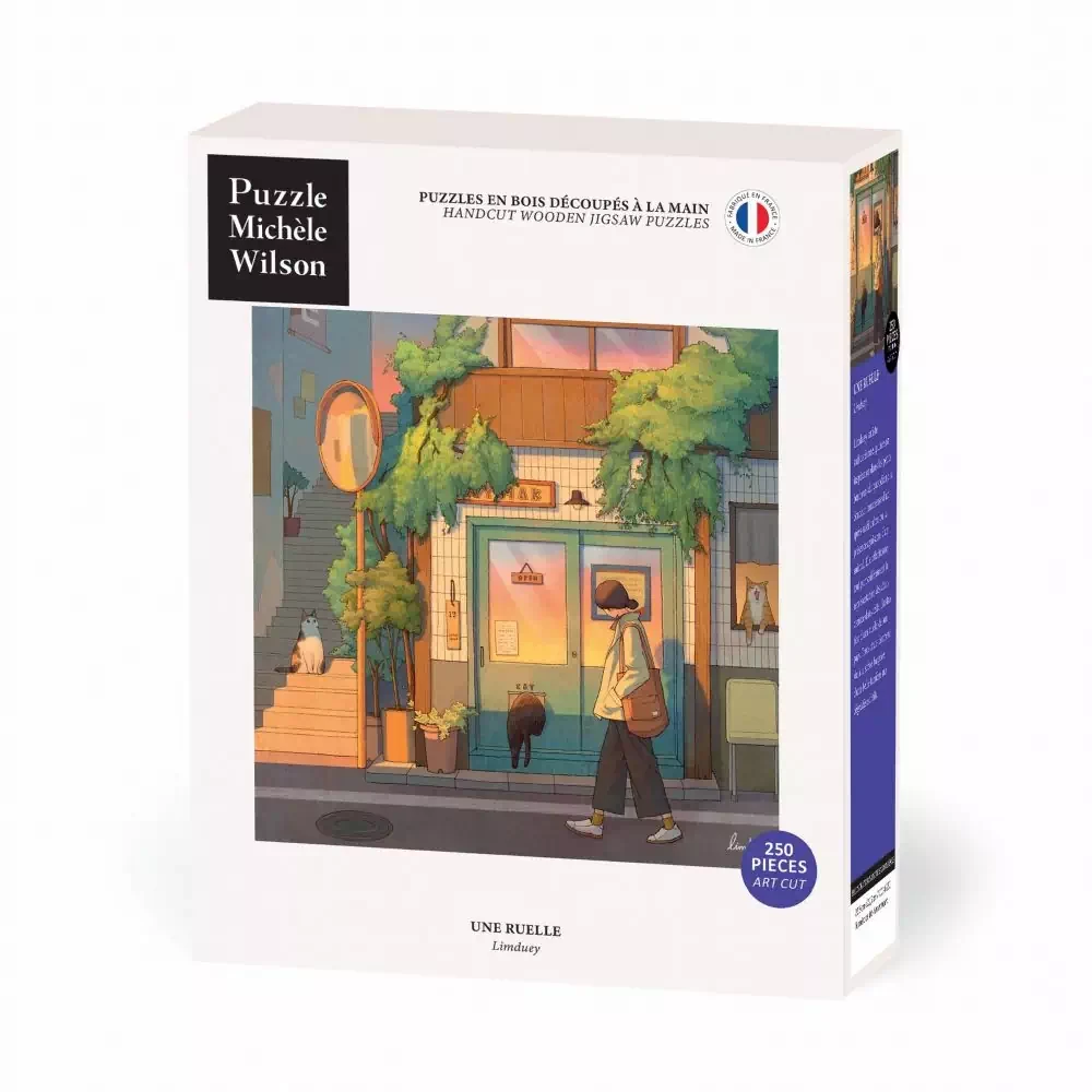 Puzzle Une Ruelle - Michèle Wilson - 250 pièces - Puzzles E-shop - Trevell.fr