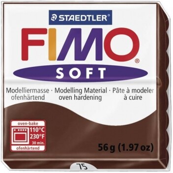 Pâte fimo - Chocolat 