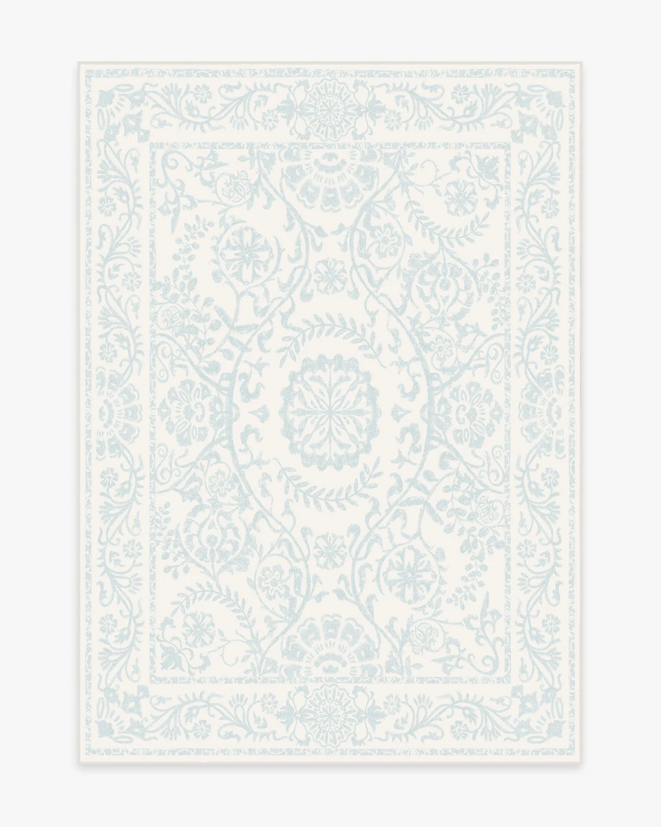 Delphina Powder Blue Tufted Rug | Ruggable
