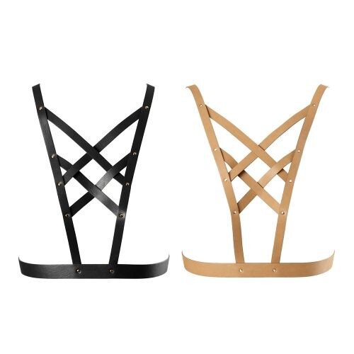 Bijoux Indiscrets MAZE Cross Cleavage Harness pas cher - Acheter Lingerie BDSM