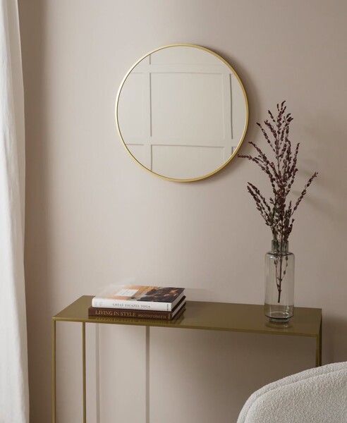 Miroir mural rond doré Ida | WestwingNow