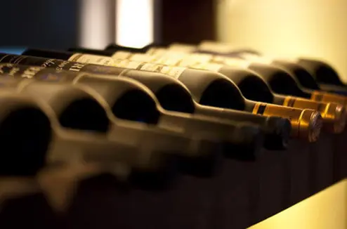 Bouteilles de vin
