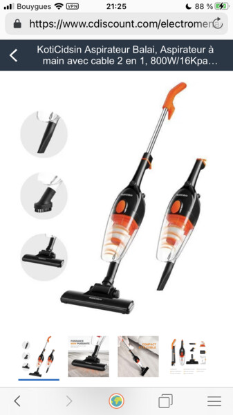Aspirateur 